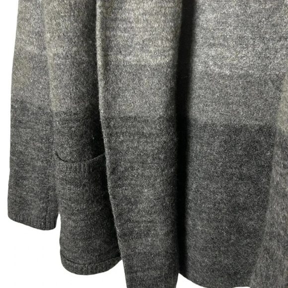 BCBG MAXAzria  cashmere wool blend open front cardigan, chunky, - Picture 4 of 15